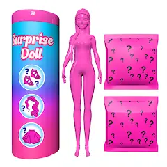 Color Reveal Surprise Doll Game